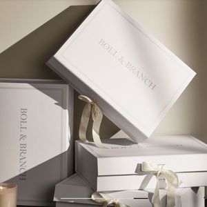 Boll and Branch Signature hemmed sheet, uniquely soft, 100% organic threads King